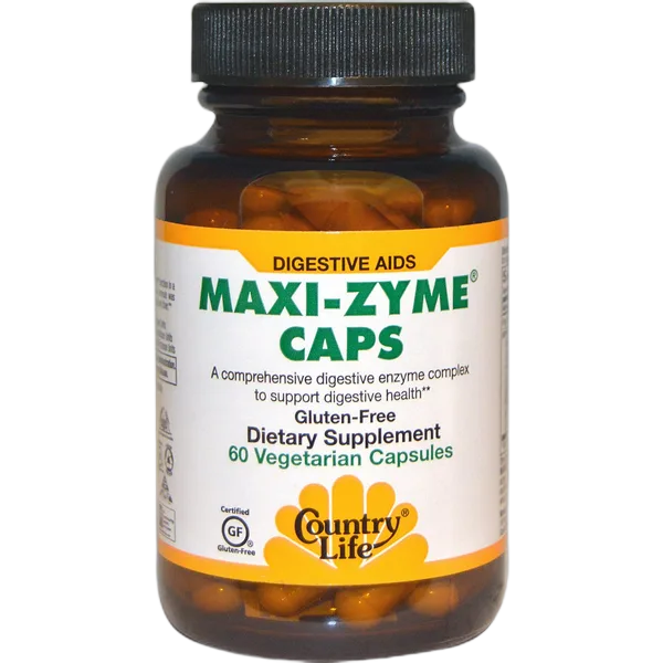 Country Life Maxi-Zyme 60caps