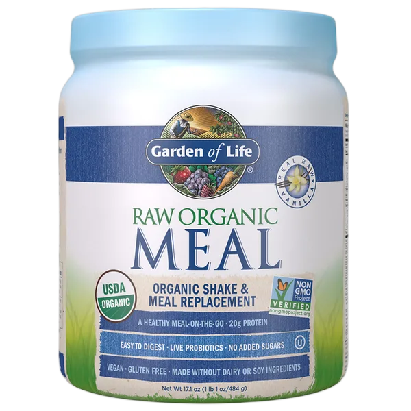 Garden Of Life Raw Org Meal - Vanilla 484g