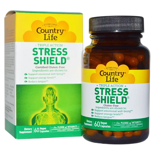 Country Life Stress Shield Triple Action #5034