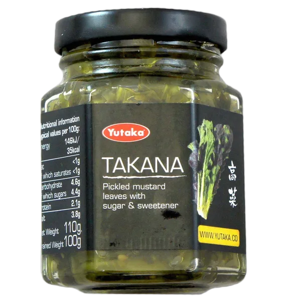 Yutaka Takana Pickled Mustard Leaves 110g