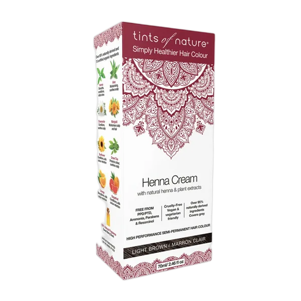 Tints Henna Cream Light Brown 70ml