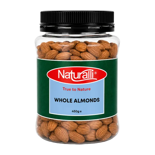 Naturalli Whole Almonds Jar 450g