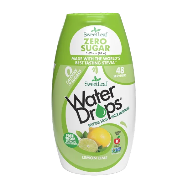 Sweetleaf Gf Lemon Lime Water Drops 48ml #Wd-Ll