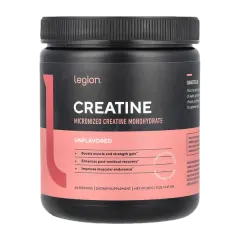 Legion Creatine Monohydrate Unflavored Pwdr 60svs/312g #Lcrpouf60s