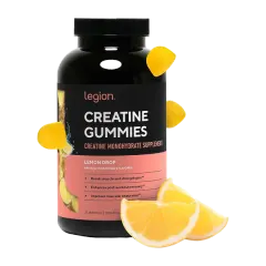 Legion Creatine Monohydrate Lemon Drop Gummies 150's #Lcrguld30s