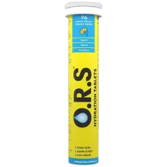 Ors Hydration Tablets Lemon 24tabs