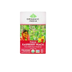 Organic India Tulsi Raspberry Peach 25's #1401053