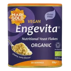 Marigold Vegan Org Gf Engevita Yeast Flakes Purple 100g #Mg15682