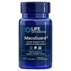 Life Extension Macuguard Ocular Support Safron & Astraxanthin 60s#Le01993