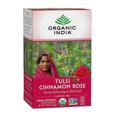 Organic India Tulsi Cinnamon Rose 25's #1400902