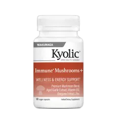 Kyolic Immune Mushrooms+ Vcaps 60's #383-93