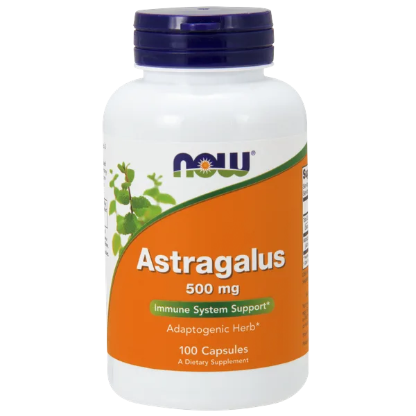 Now Astragalus 500mg 100caps