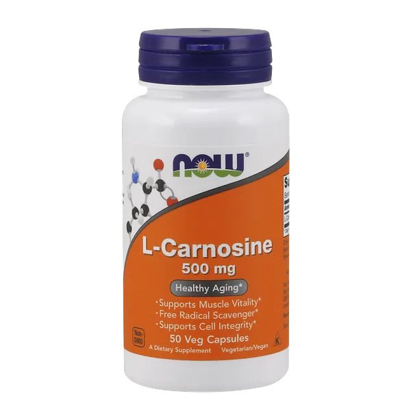 Now L- Carnosine 500mg 50vcaps
