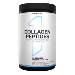Rule 1 Collagen Peptides Choc Fudge 20svs/250g #Ru0900