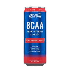 Applied Nutrition Bcaa Amino Hydrate Sf S/Berry Soda Energy Drink Can 330ml #Canbcaacafss2