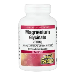 Natural Factors Magnesium Bisglycinate 200mg 120caps