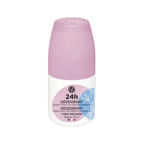 Yves Rocher 24hr Deodorant Cotton Scent With Mallow 50ml