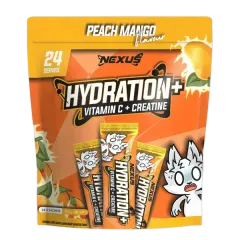 Nexus Hydration+ Pwdr Peach Mango Flavor 24svs/192g