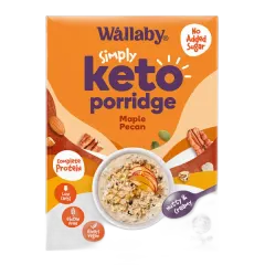 Wallaby Oat/F Porridge Maple &Fig Toasted A/Meal (6x40sachets) 240g #Bbs24571