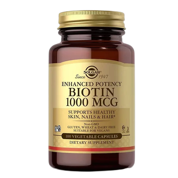 Solgar Biotin 1000 Mcg 100 Veg Caps