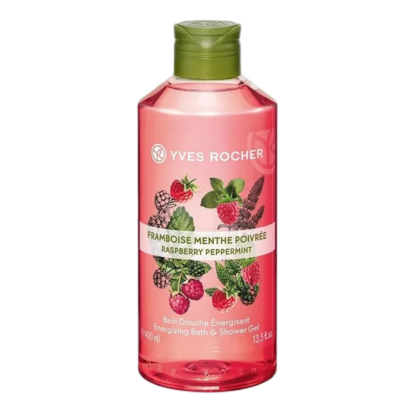 Yves Rocher Raspberry Mint Shower Gel 400ml#6236