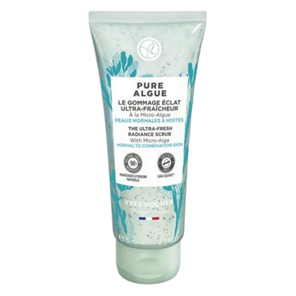 Yves Rocher Pure Algue Ultra-Fresh Radiance Scrub 75ml#86429