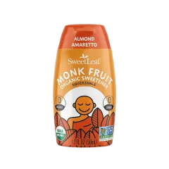 Sweetleaf Org Monk Fruit Almond Sweet Drops 50ml #Mf50-Aa