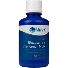 Trace Minerals Liquid Glucosamine Chondroitin Msm Natural B/Berry (16fl) 473ml#Lgcm01