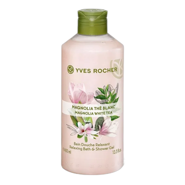 Yves Rocher White Magnolia E Shower Gel 400ml#6881