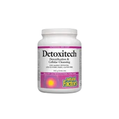Natural Factors Detoxitech Drink Mix Pwdr 592g