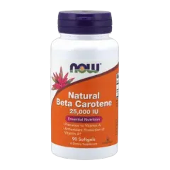 Now Natural Betacarotene 25000 Iu 90's