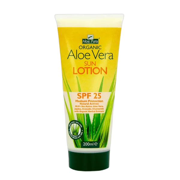 Optima Org Aloe Vera Spf25 Lotion