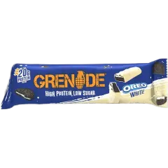 Grenade Oreo White High Prot. Bar 60g #2000-10-04-00