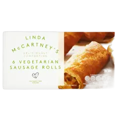 Linda Mccartney Vegetarian Sausage Rolls 342g #1403403