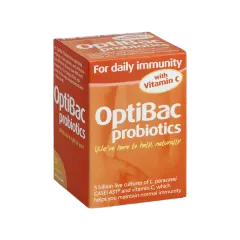 Optibac Probiotics Daily Immunity/Vit C 5 Billion 30s #Dte017