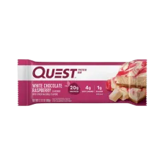 Quest White Choc R/Berry Prot. Bar 60g #Qn100946