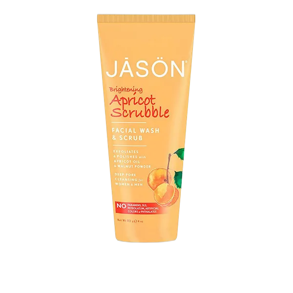 Jason Org Apricot Scrubble F/Wash 4oz/113g #J06030