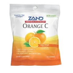 Zand H/Lozenge Vit C Zesty Orange 15ct #Zd12