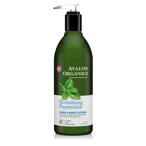 Avalon Organics P/Mint Lotion 12oz #Av35208