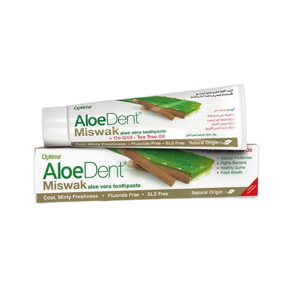 Optima Aloe Dent Miswak +Co Q10 100ml