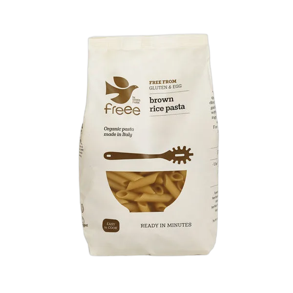 Doves Gf Org Brown Rice Penne Pasta 500g #Pabrpn08