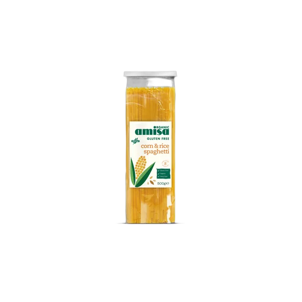 Amisa Org Gf Corn & Rice Spaghetti 500g #Wm13378