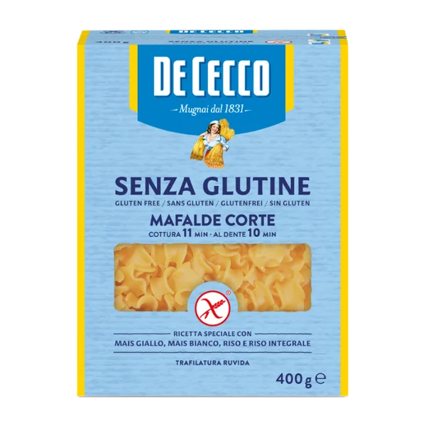 Dececco Gf Mafalde Corte Pasta 400g #0gf0032