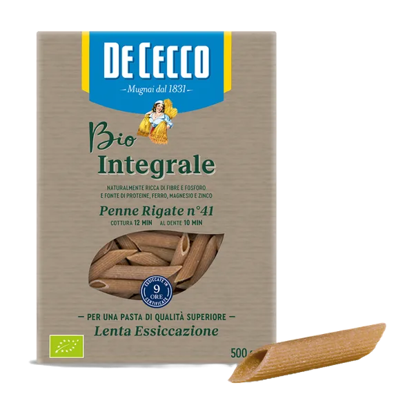 Dececco Bio Penne Rigate Pasta 500g #0bi1041