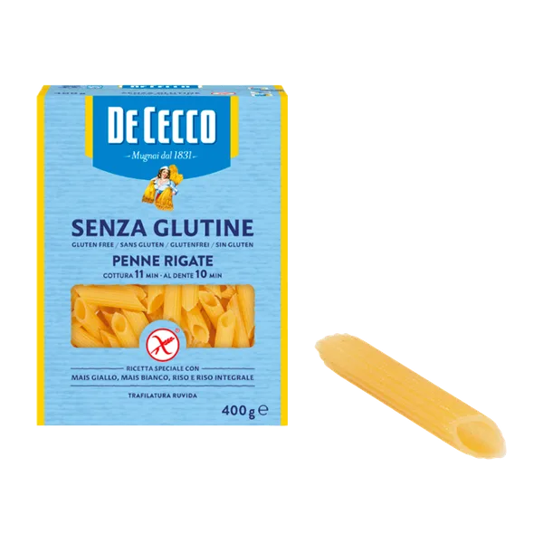 Dececco Gf Penne Rigate Pasta 400g #0gf0041