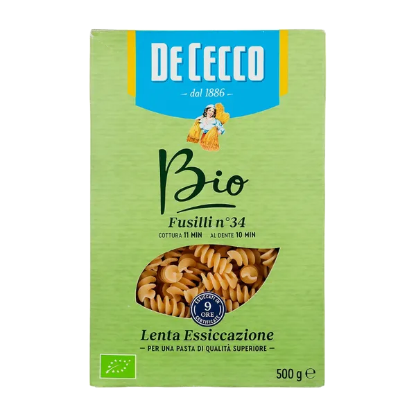 Dececco Bio Fusilli Pasta 500g #0bi1034