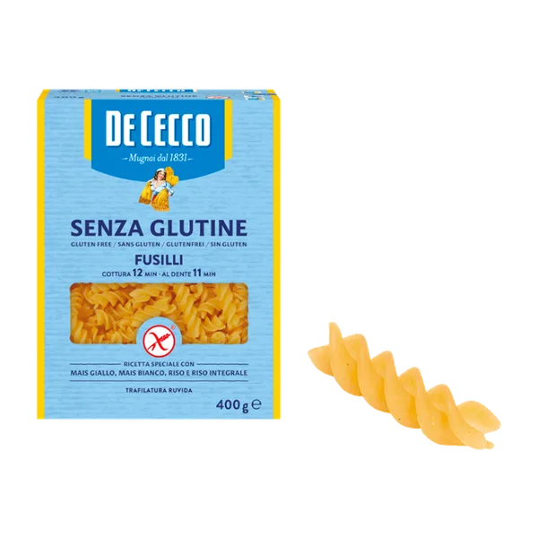 Dececco Gf Fusilli Pasta 400g #0gf0034