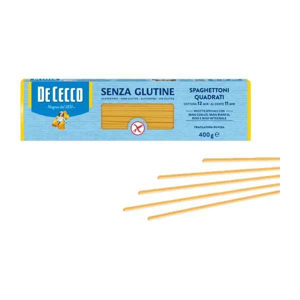 Dececco Gf Spaghettoni Quadrati Pasta 400g #0gf0413