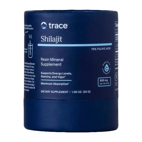 Trace Mineral Shilajit Resin 500mg 30g #Shr01