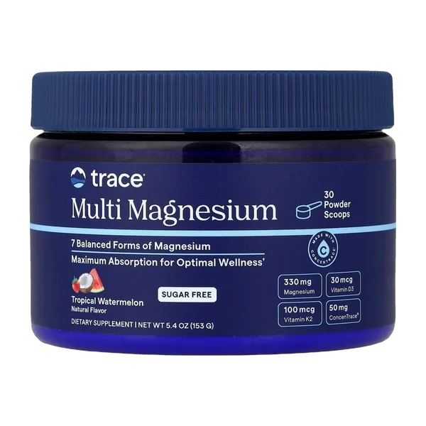 Trace Mineral Multi Mag Tropical W/Melon Pwdr 330mg 153g #Mm03
